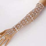 Elegant Hand Chain Bracelet (Long)